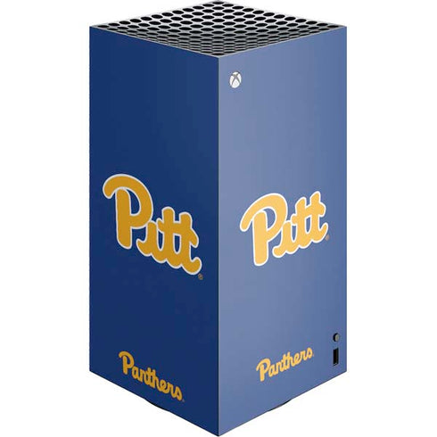 University of Pittsburgh Pitt Panthers XBox Series X Digital Edition Console Skin